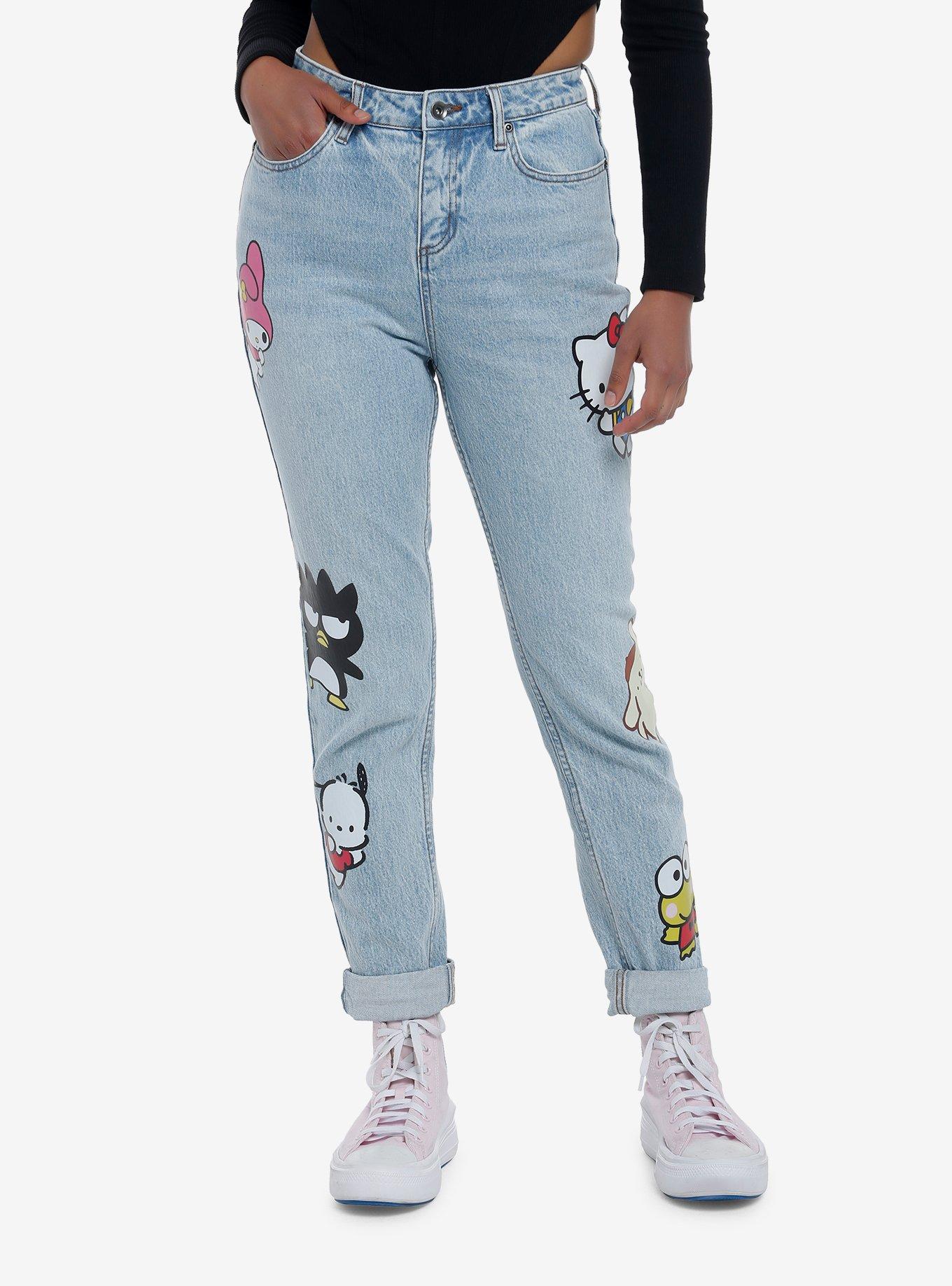 Hello Kitty And Friends Mom Jeans, MULTI, hi-res
