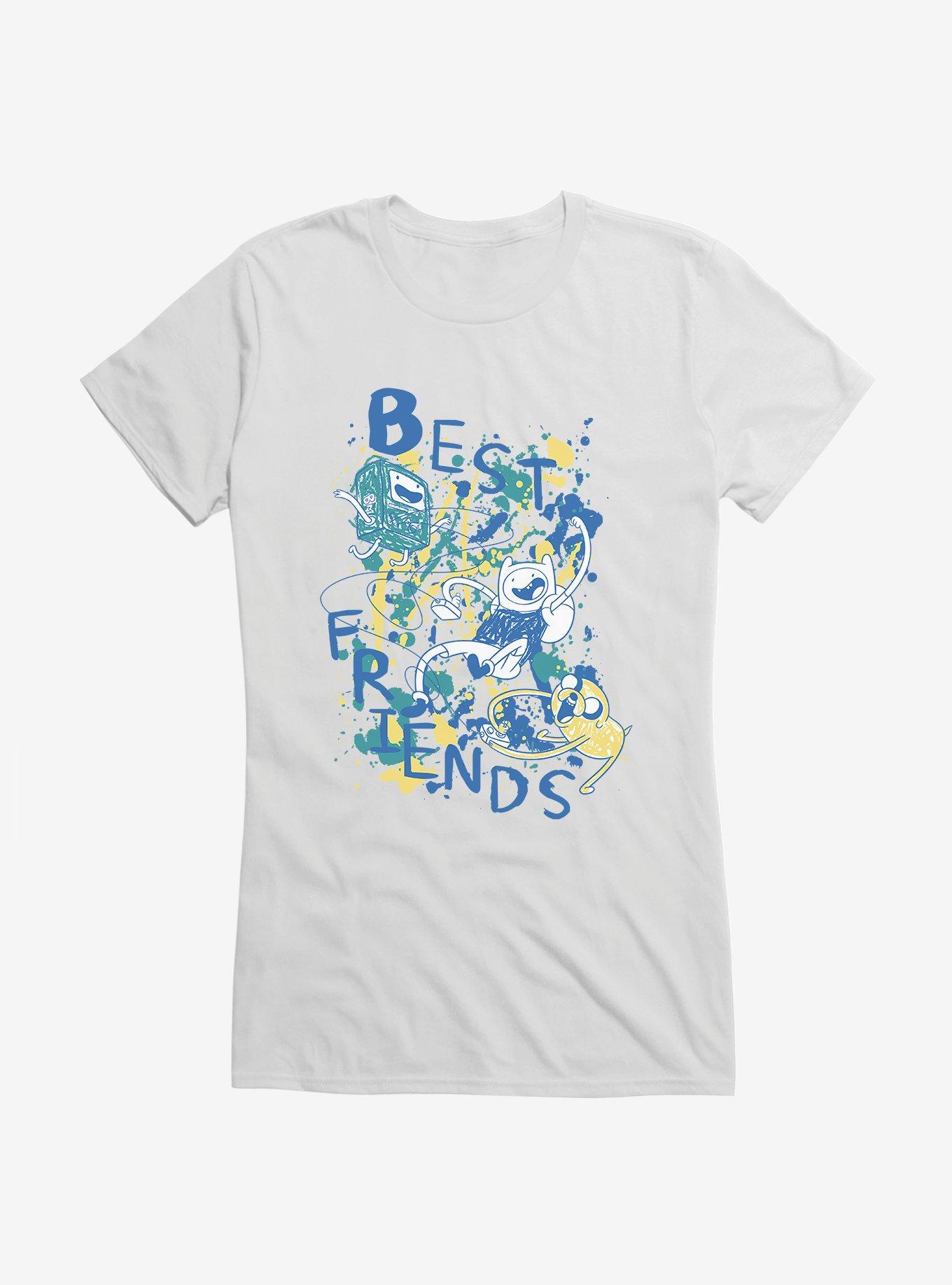 Adventure Time BMO Finn Jake Besties Girls T-Shirt, , hi-res