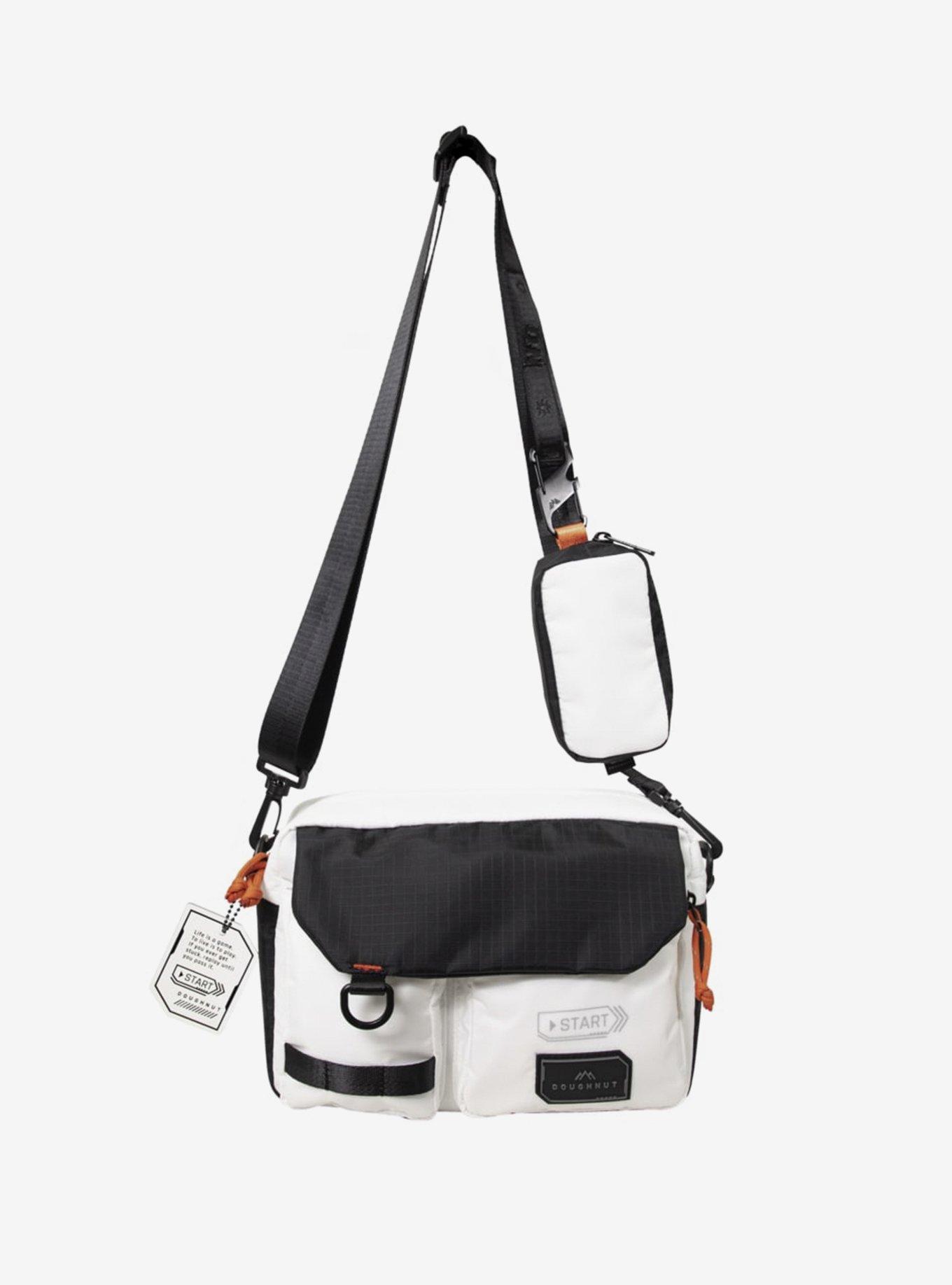 Doughnut Mission White Crossbody | Hot Topic