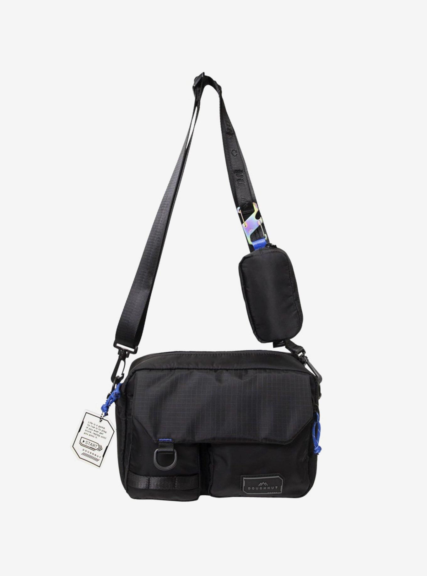 Doughnut Mission Black Crossbody, , hi-res