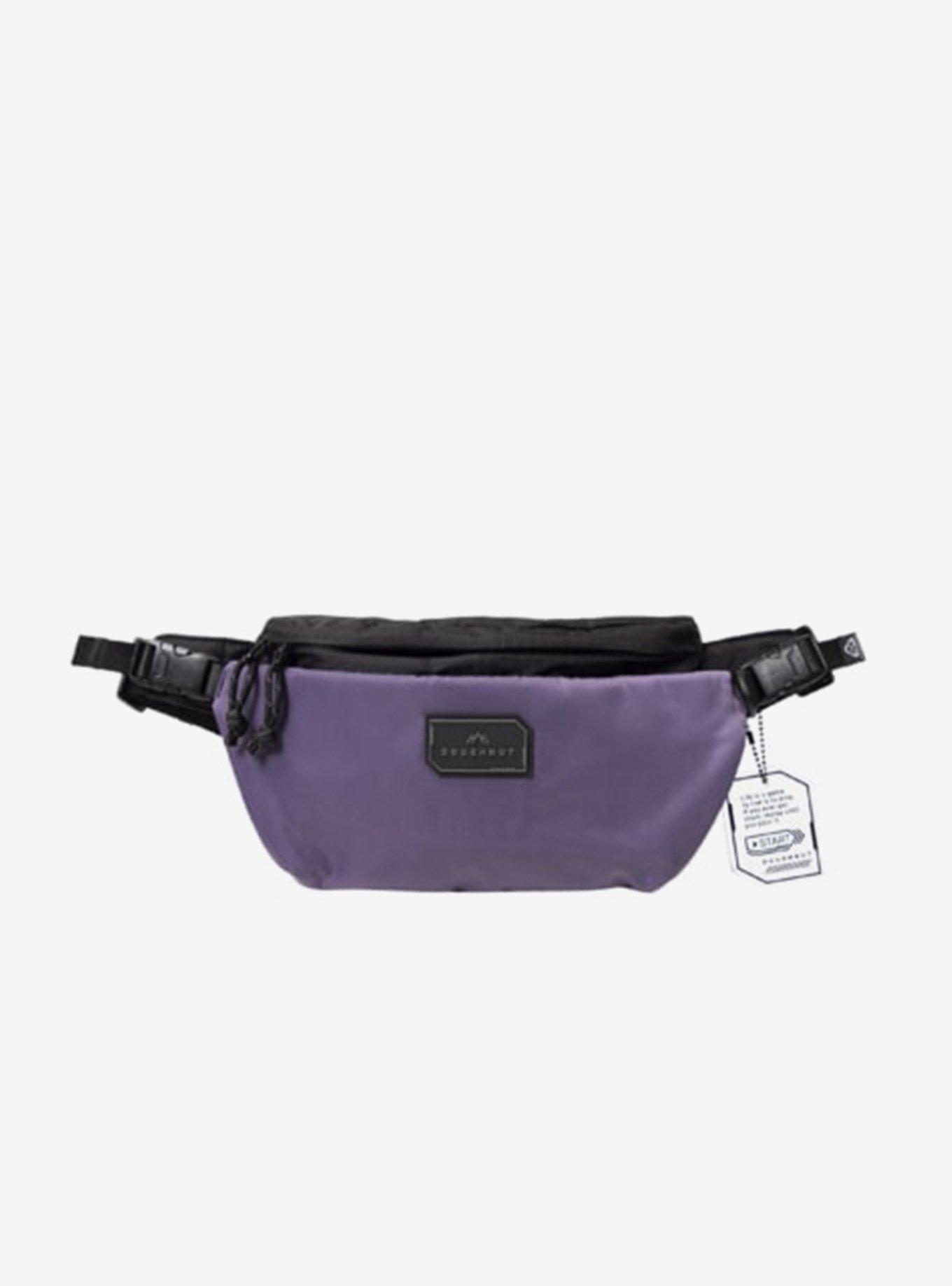Doughnut Dagger Purple Pansy Fanny Pack, , hi-res