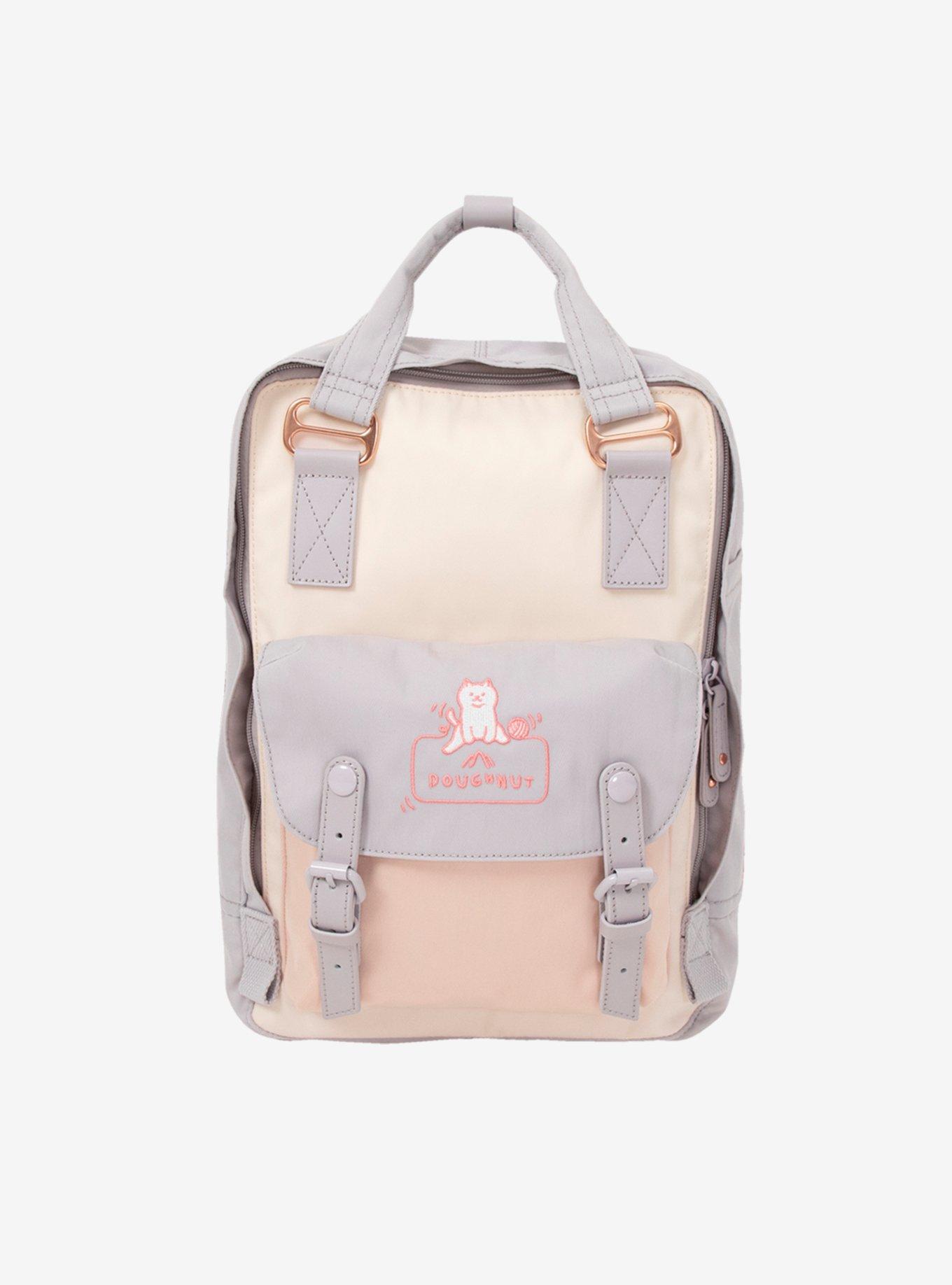 Doughnut Macaroon Fairies and Friends Series Powder Purple x Sheer Pink Backpack, , hi-res