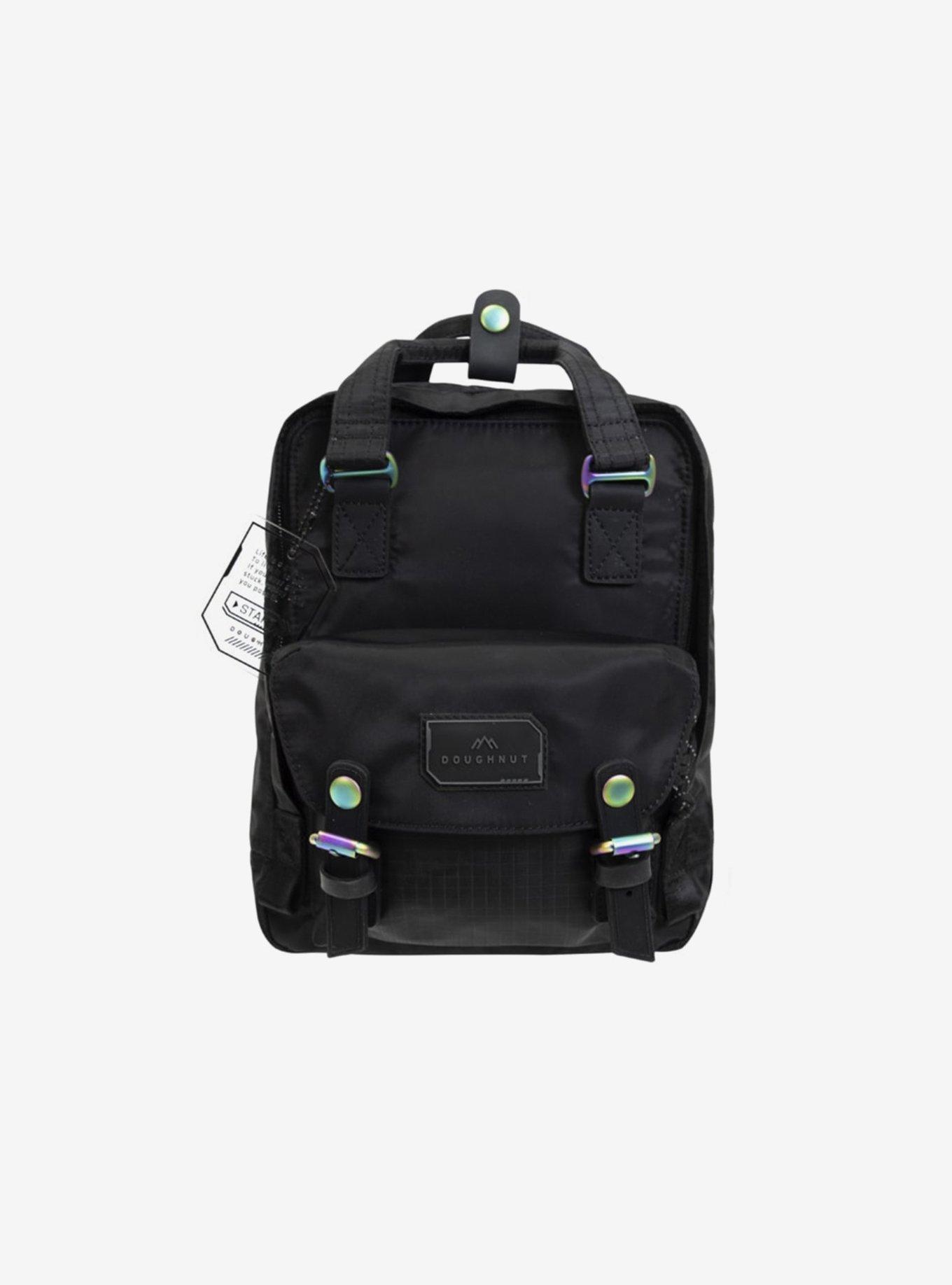 Doughnut Macaroon Mini Gamescape Series Black Mini Backpack