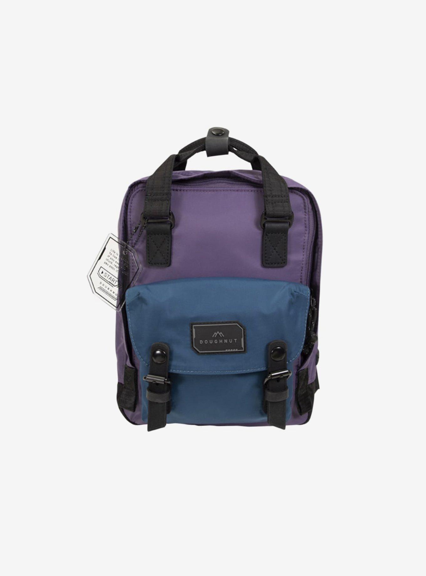 Doughnut Macaroon Mini Gamescape Series Purple Pansy x Dark Teal Mini Backpack, , hi-res