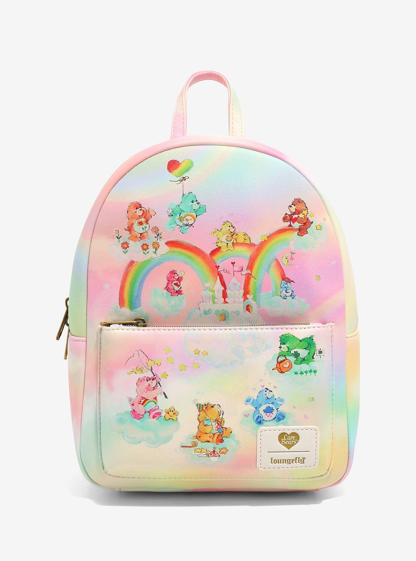 loungefly care bears mini backpack