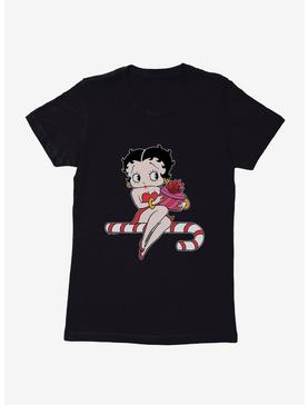 Betty Boop Candy Cane Womens T-Shirt, , hi-res