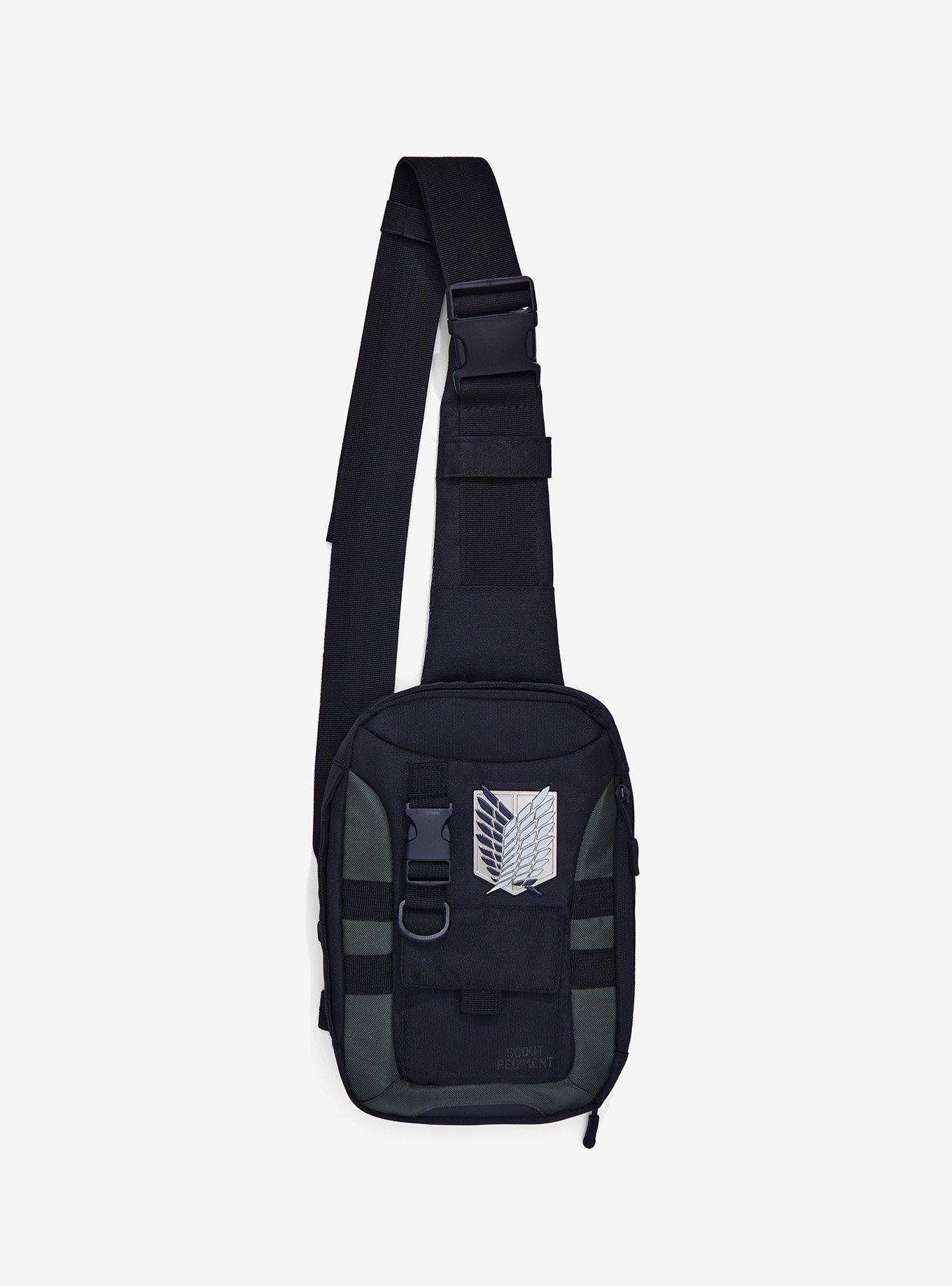 Black Cactus Sling Bag