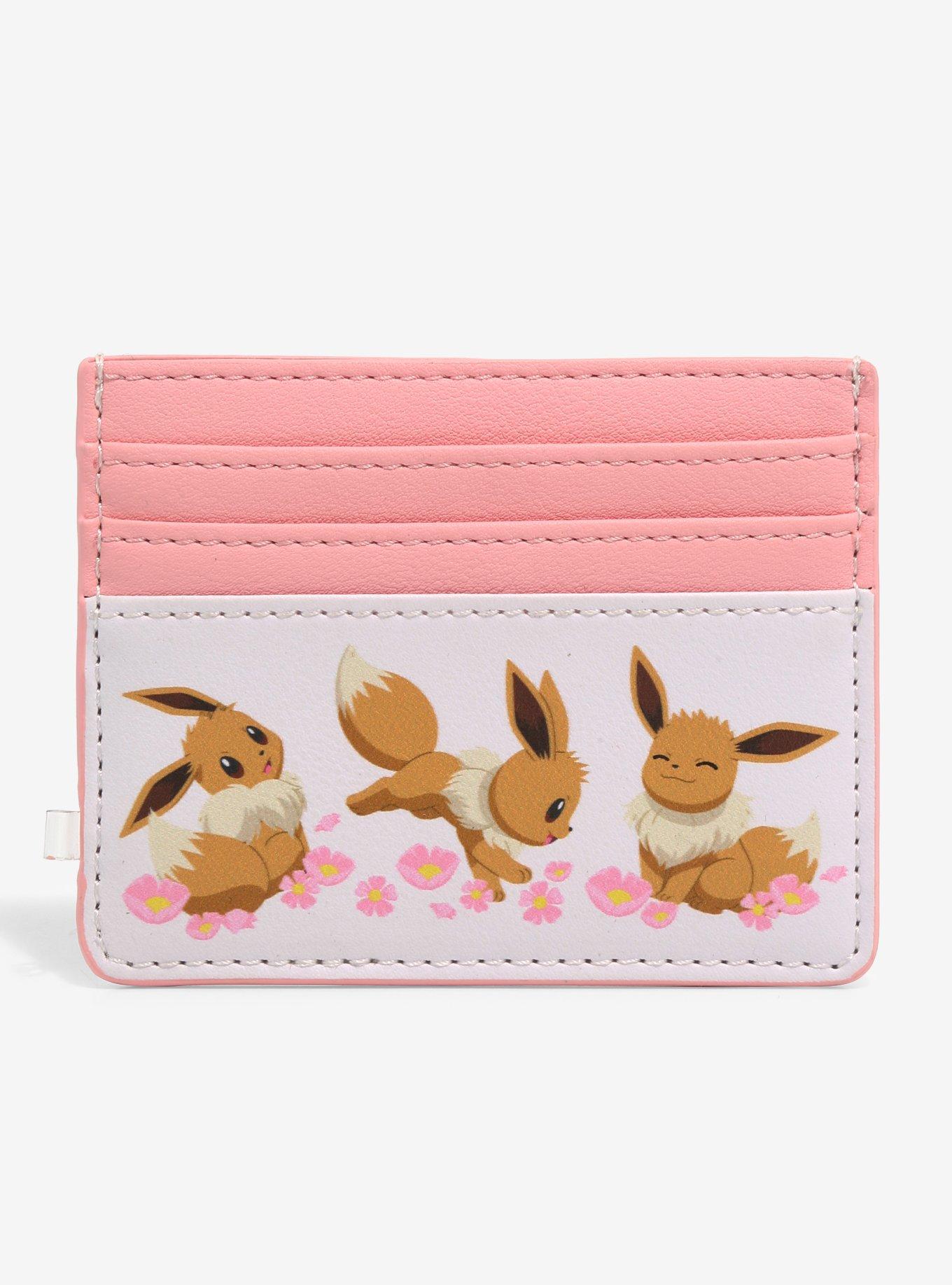 Loungefly Pokemon Eevee Sakura Cardholder Hot Topic