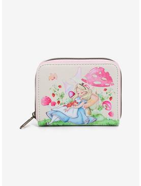 Loungefly Disney Alice In Wonderland Alice Sleeping Mini Zipper Wallet, , hi-res