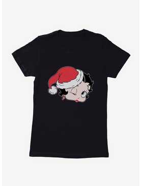 Betty Boop Christmas Kiss Womens T-Shirt, , hi-res