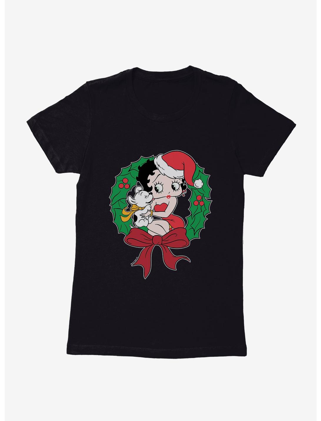 Betty Boop Pudgys Wreath Womens T-Shirt, , hi-res