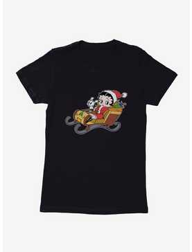 Betty Boop Sleigh Ride Womens T-Shirt, , hi-res