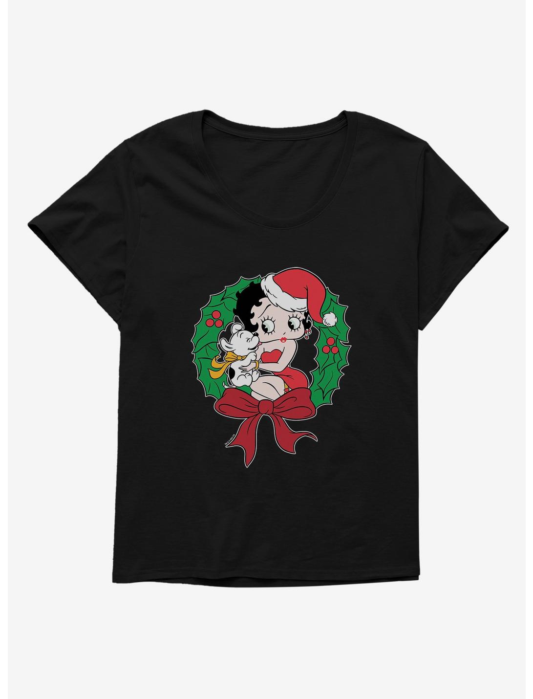 Betty Boop Pudgys Wreath Womens T-Shirt Plus Size, , hi-res