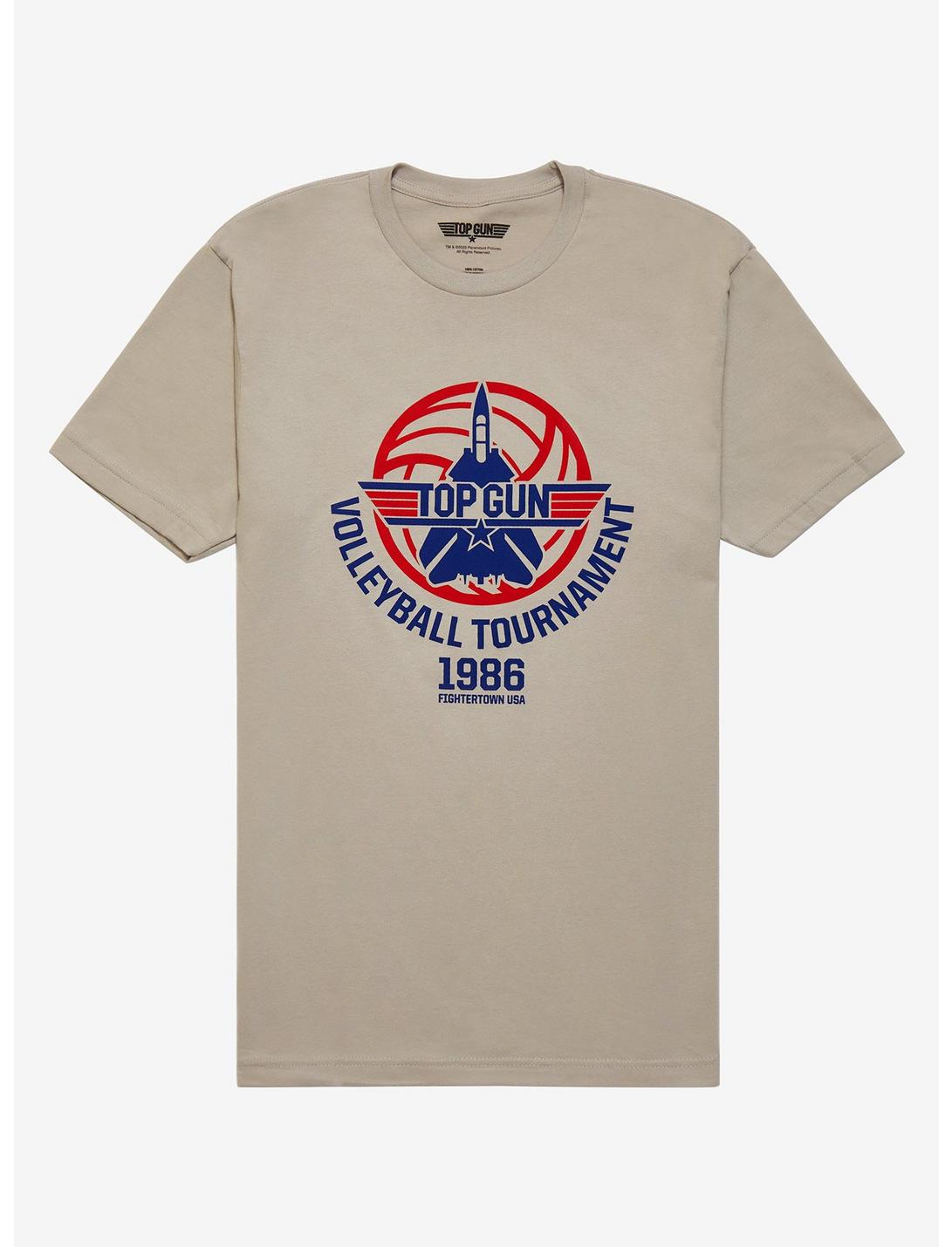 Top Gun Volleyball Tournament T-Shirt - BoxLunch Exclusive, HEATHER, hi-res