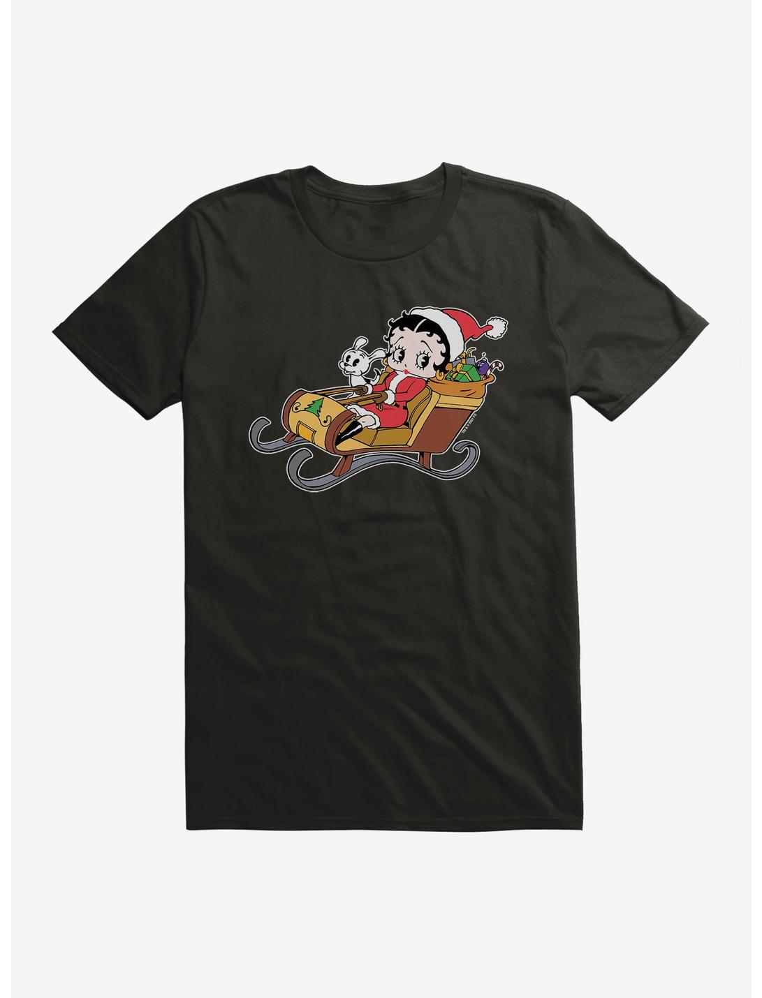 Betty Boop Sleigh Ride T-Shirt, , hi-res