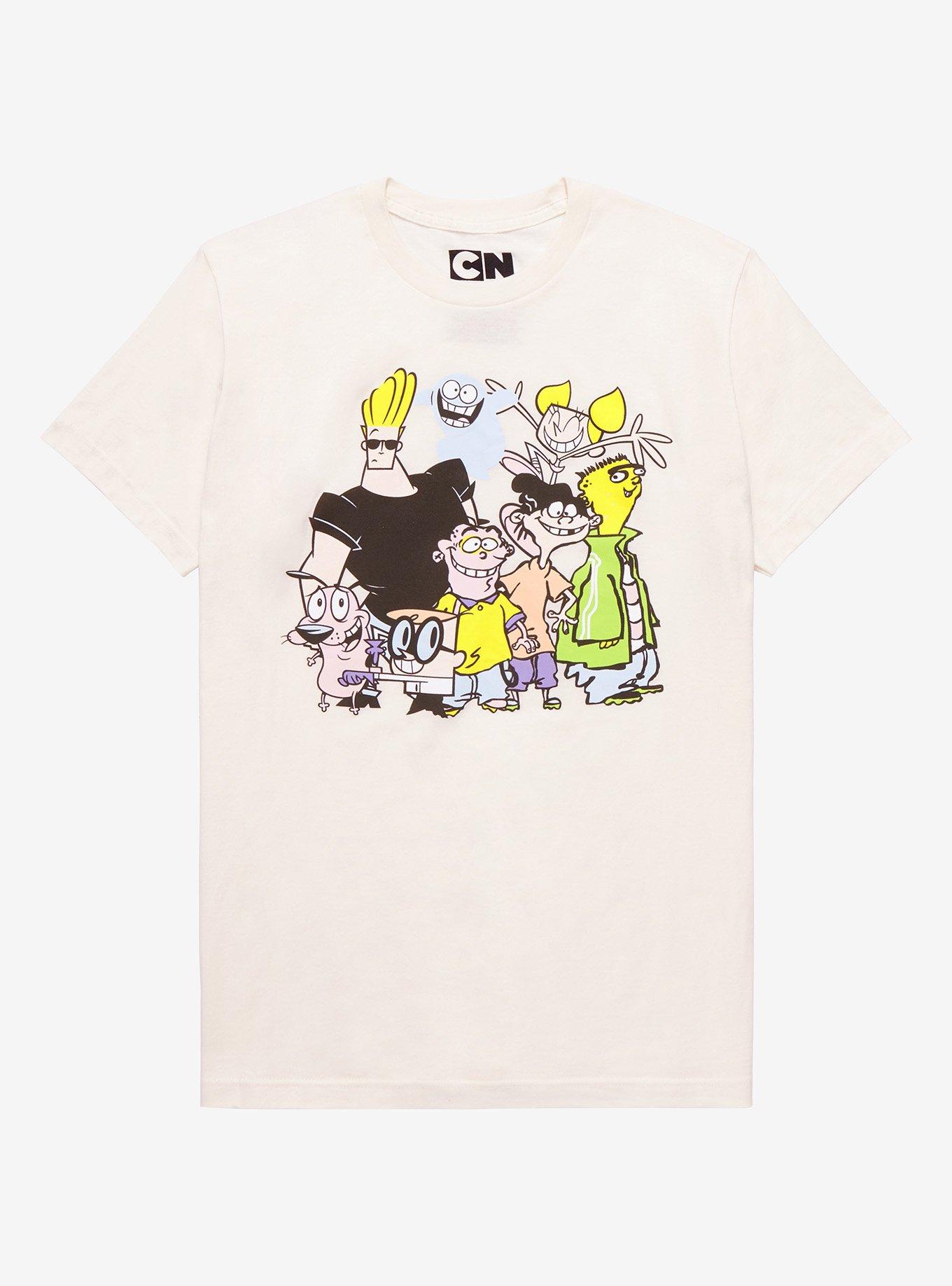 Cartoon Network Group Shot T-Shirt - BoxLunch Exclusive, BEIGE, hi-res