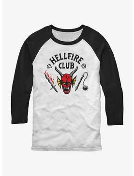Stranger Things Hellfire Club Raglan, , hi-res