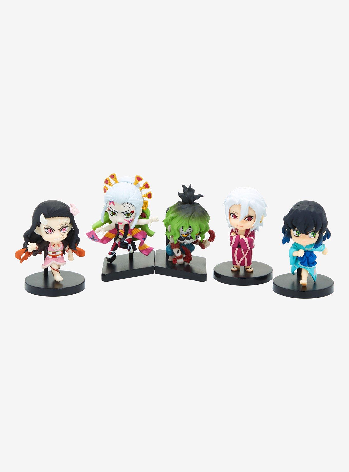 BANDAI Demon Slayer ADVERGE MOTION 5 All 5 types set Mini Figure JAPAN —  ToysOneJapan