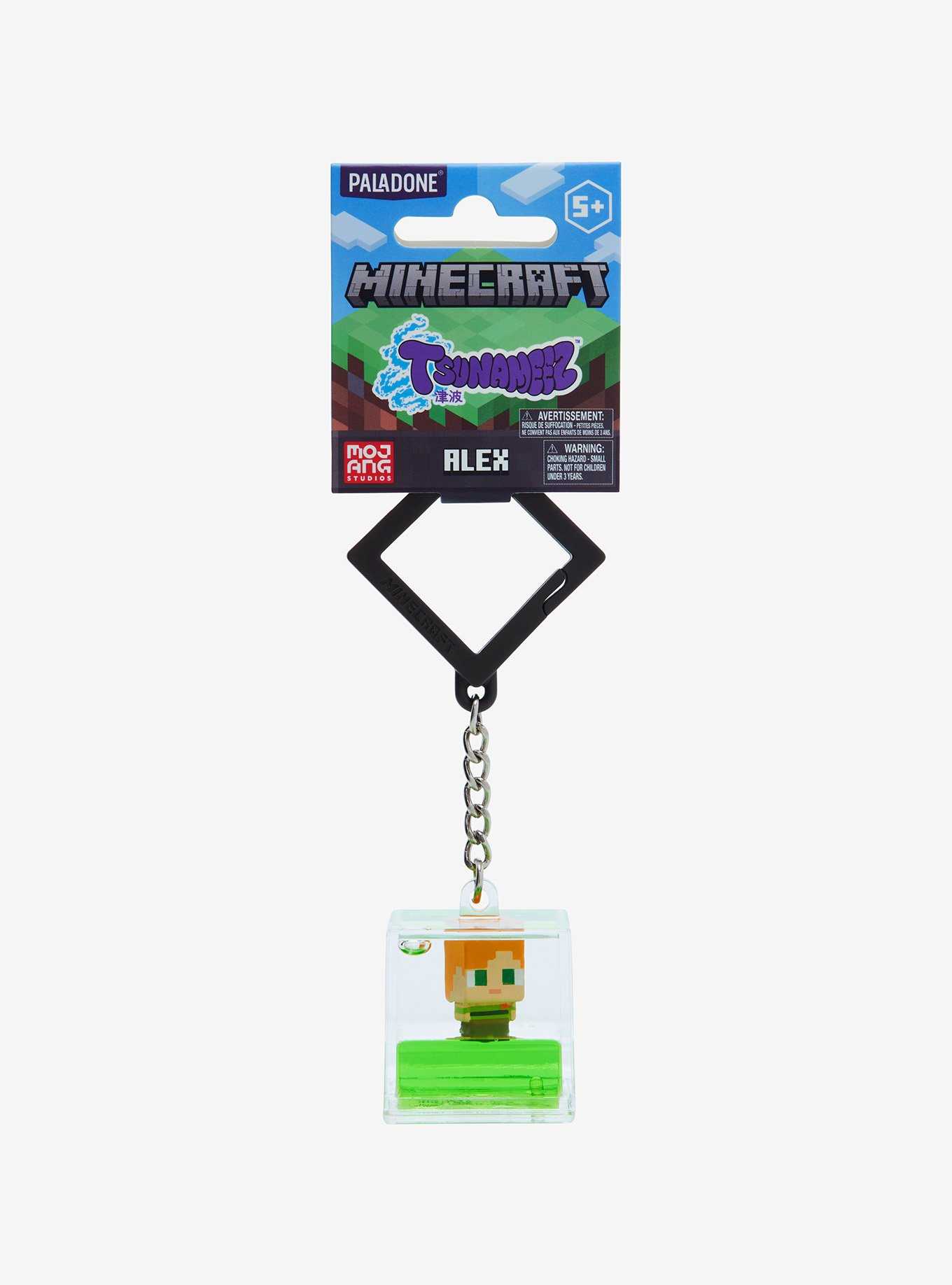 Minecraft Characters Tsunameez Floating Blind Bag Keychain, , hi-res