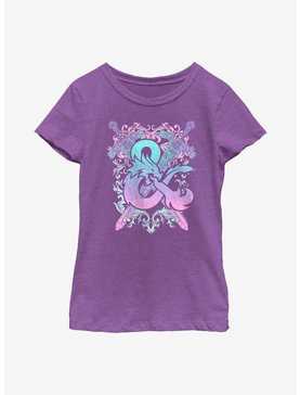 Dungeons & Dragons Pastel Ampersand Youth Girls T-Shirt, , hi-res