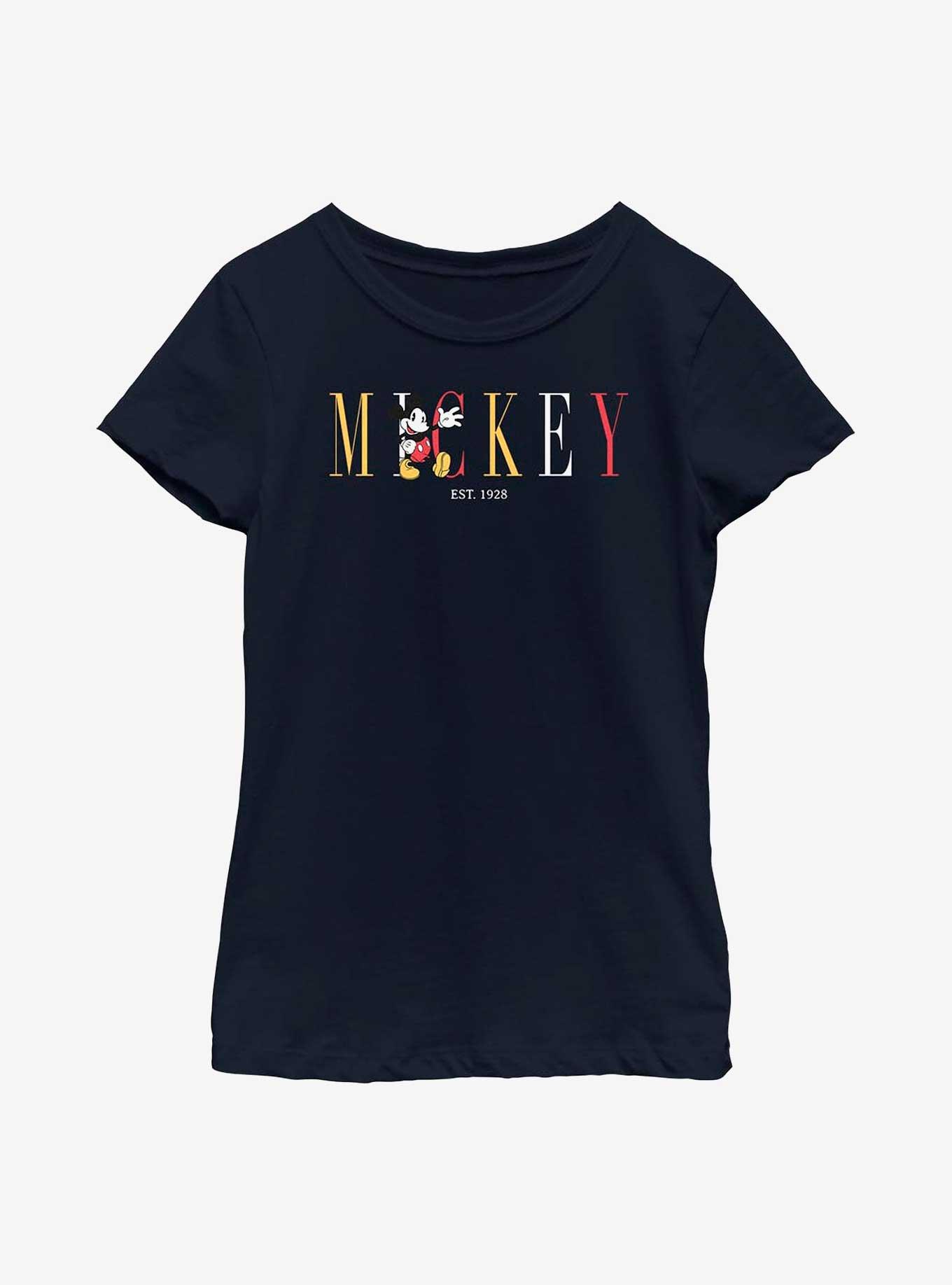 Disney Mickey Mouse Fashion Youth Girls T-Shirt, , hi-res