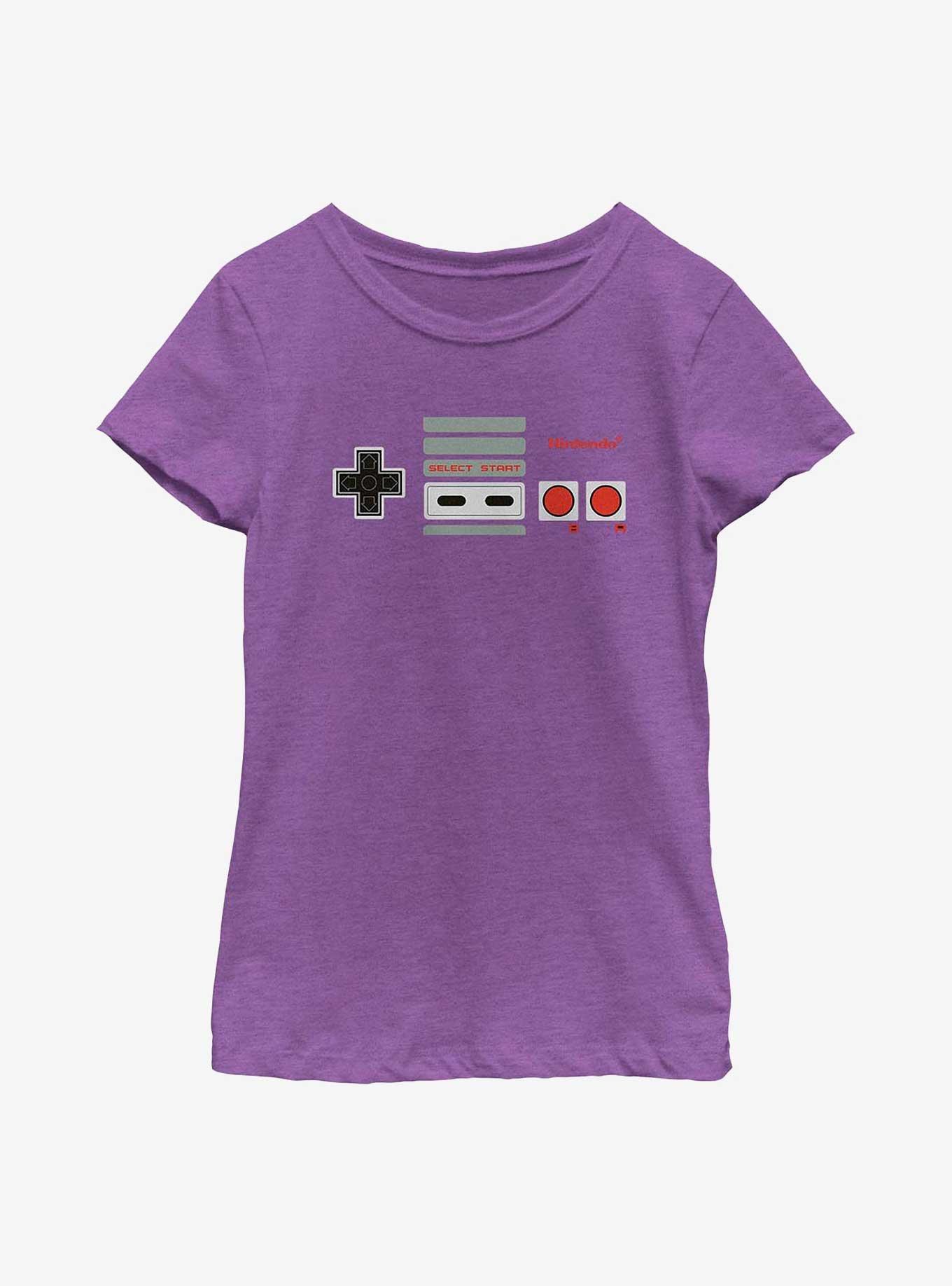 Nintendo NES Controller Youth Girls T-Shirt, , hi-res