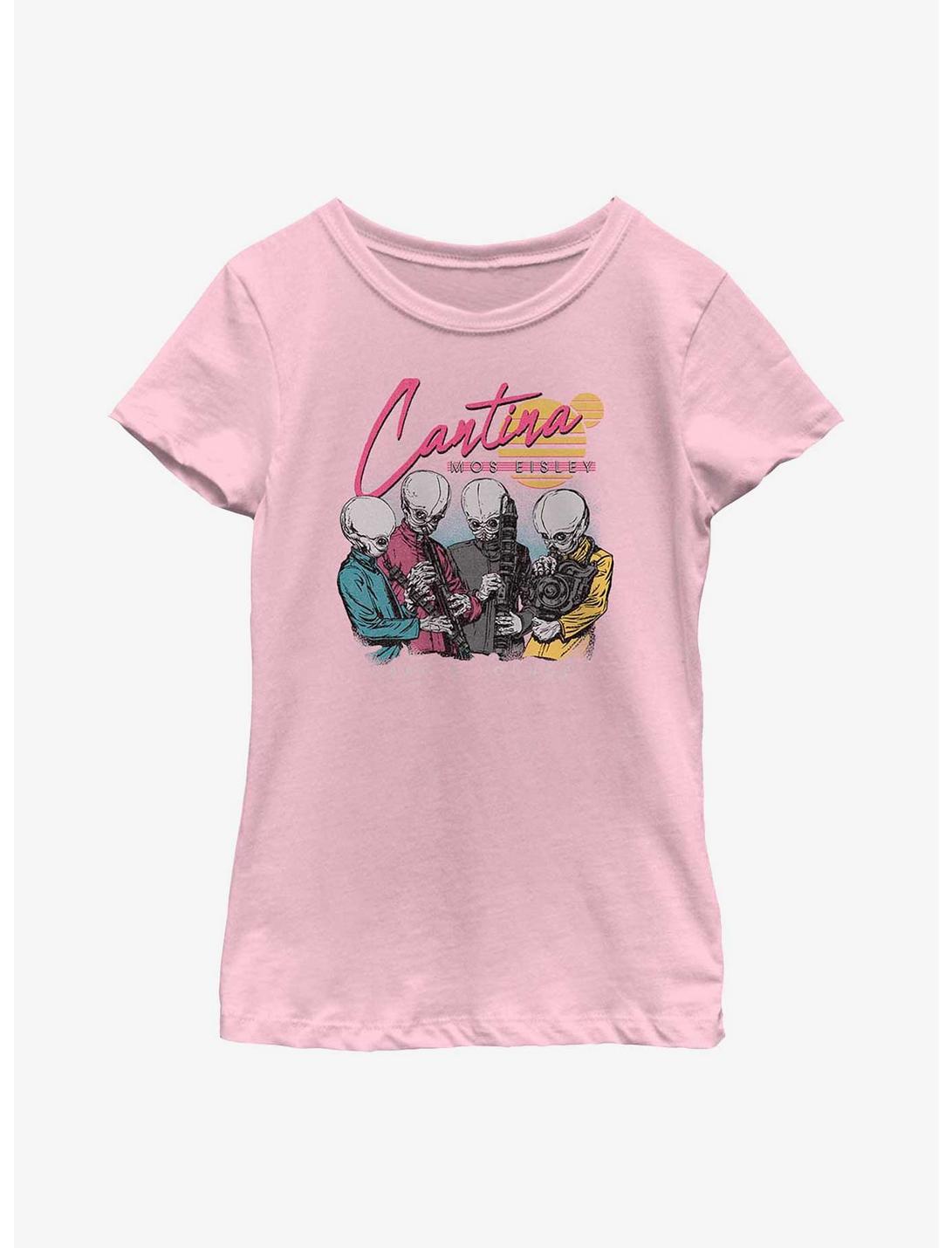 Star Wars Cantina Mos Eisley Youth Girls T-Shirt, PINK, hi-res