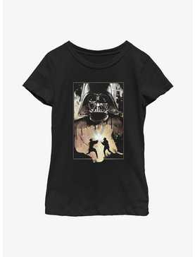 Star Wars Darth Vader Lightsaber Battle Youth Girls T-Shirt, , hi-res