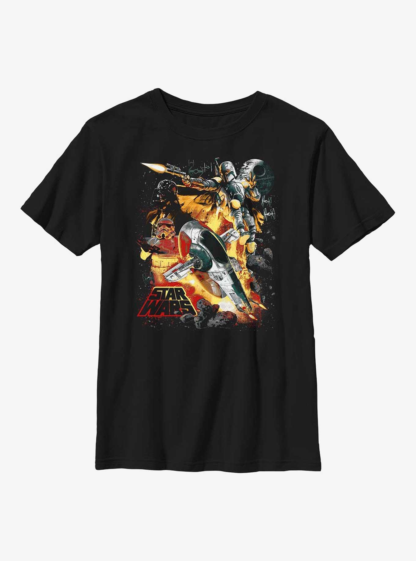 Star Wars Bounty Hunter Youth T-Shirt, , hi-res