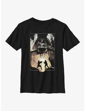 Star Wars Darth Vader Lightsaber Battle Youth T-Shirt, , hi-res