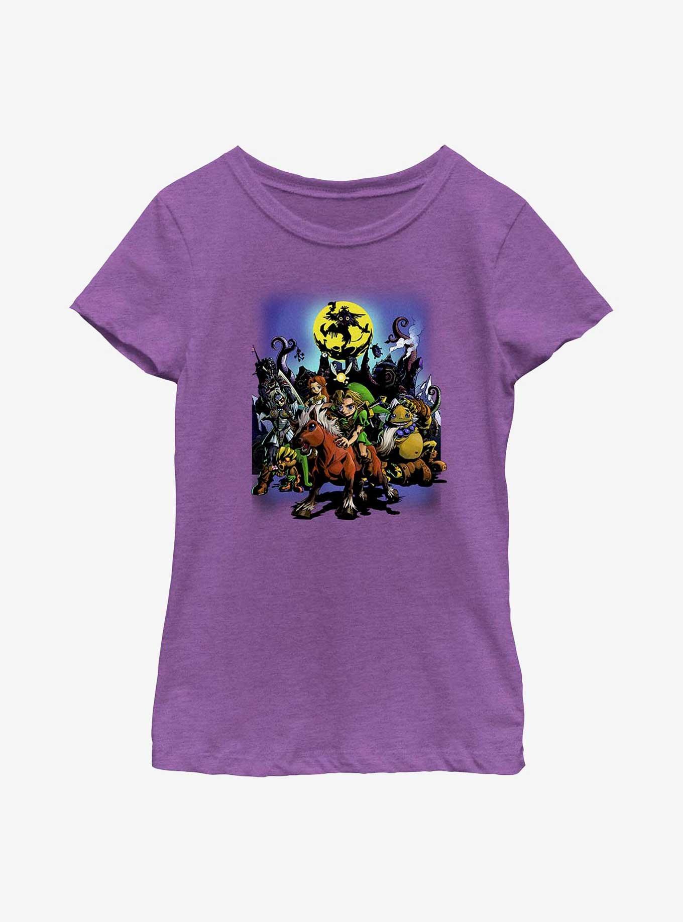 Nintendo The Legend Of Zelda Moon Dance Youth Girls T-Shirt, , hi-res