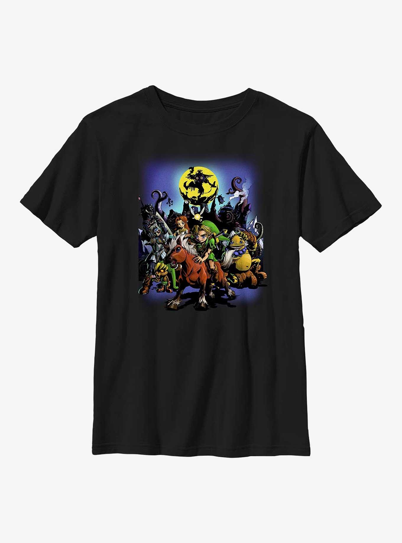 Nintendo The Legend Of Zelda Moon Dance Youth T-Shirt, , hi-res