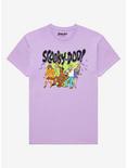 Scooby-Doo! Mystery Gang Purple Boyfriend Fit Girls T-Shirt, MULTI, hi-res