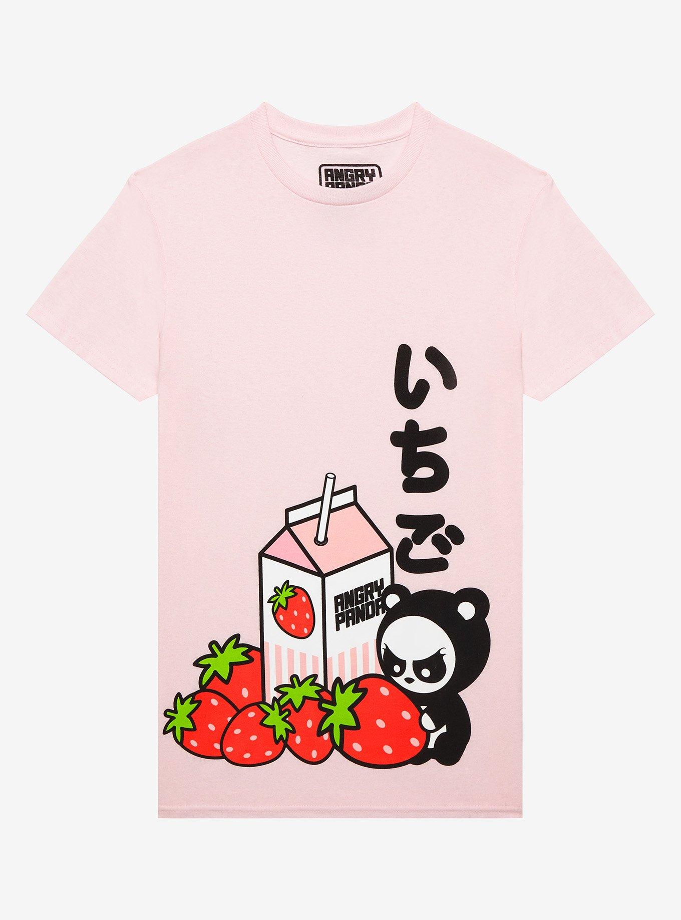Panda Strawberry Milk By Angry Panda, MULTI, hi-res