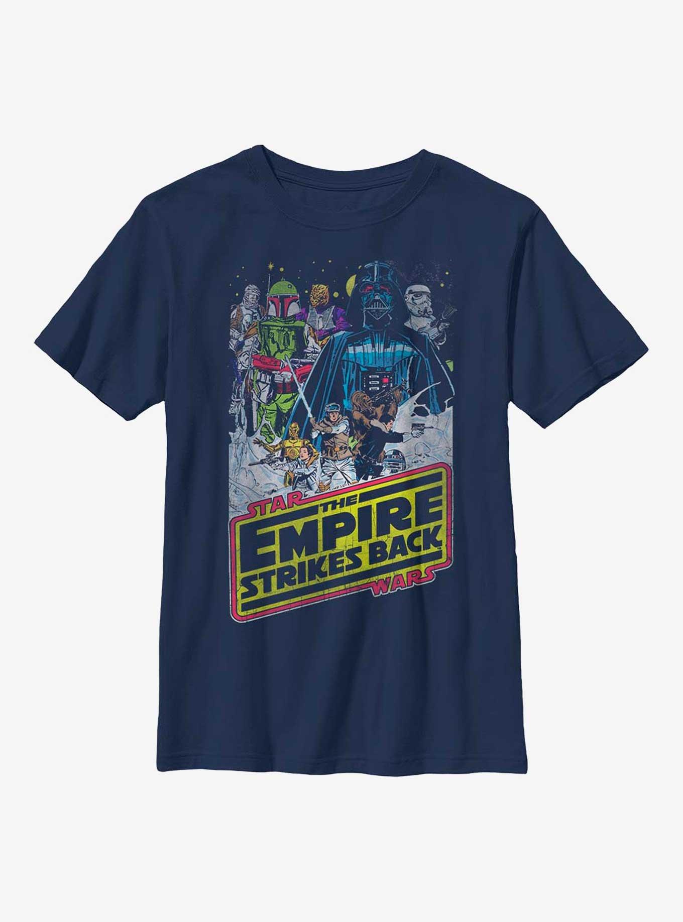 Star Wars: Episode V The Empire Strikes Back Poster Youth T-Shirt, , hi-res