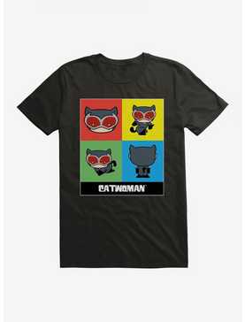 DC Comics Batman Chibi Catwoman Squares T-Shirt, , hi-res