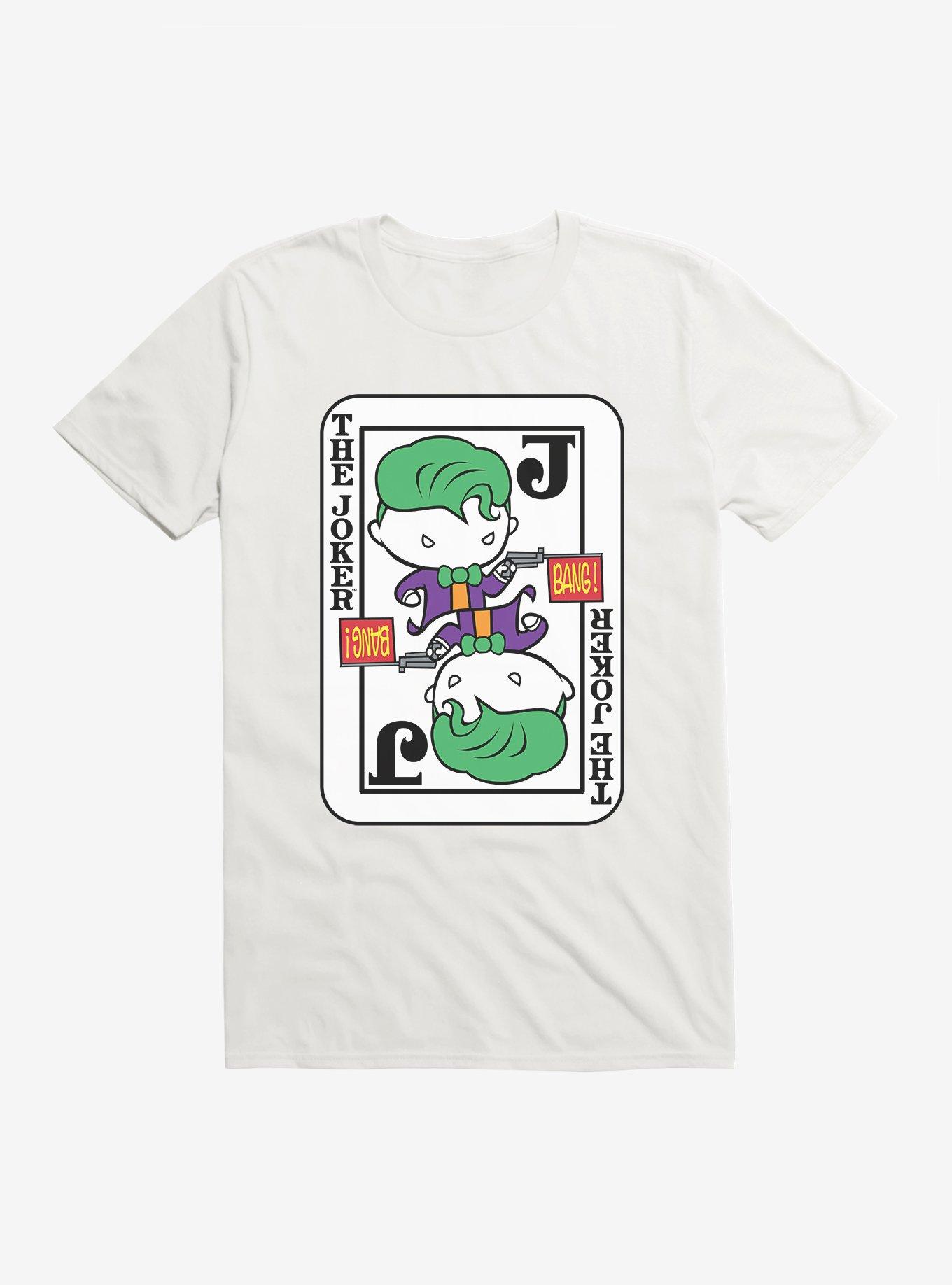 DC Comics Batman Chibi The Joker Card T-Shirt, , hi-res