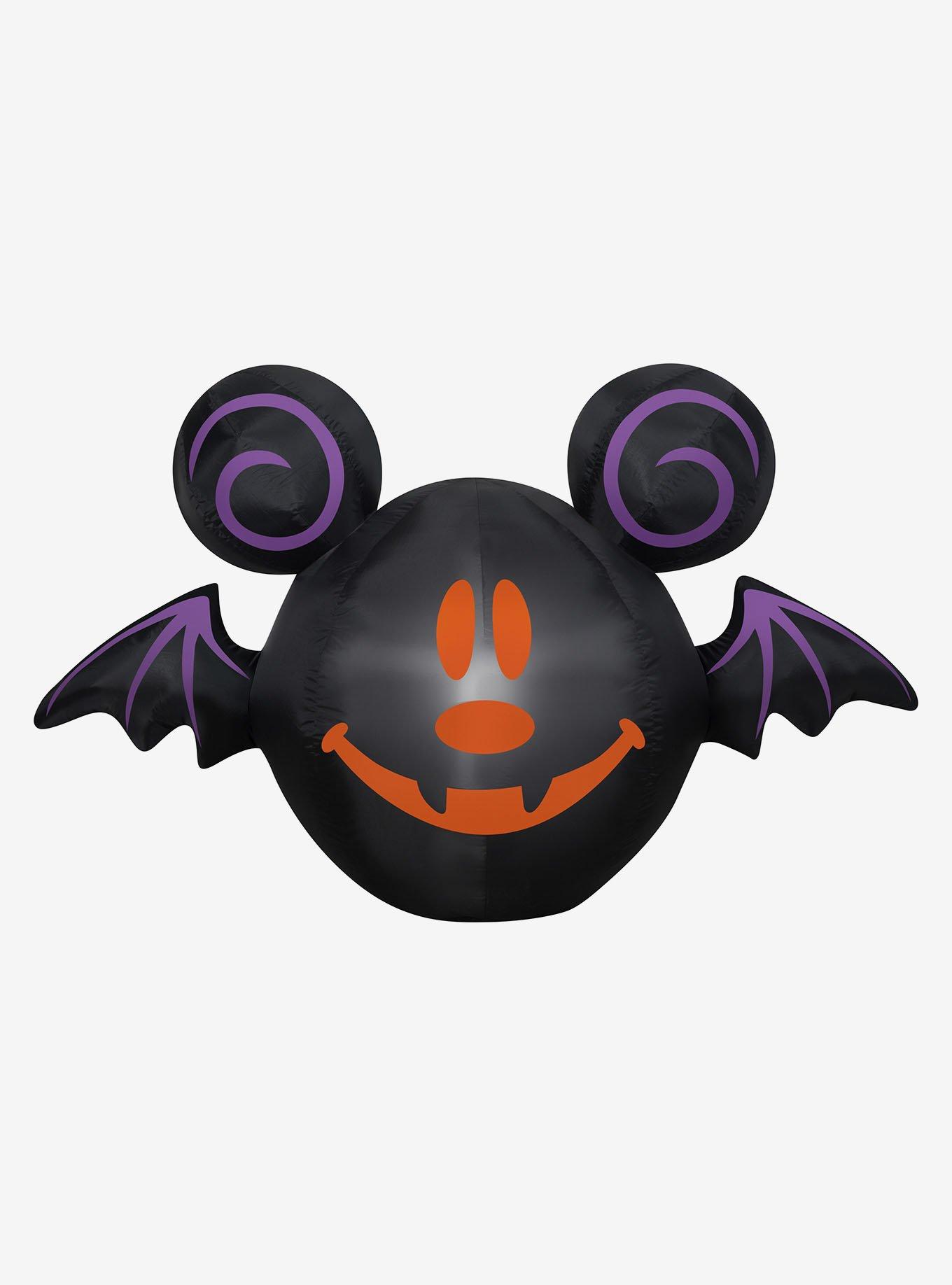 Disney Mickey Mouse Jack-O-Lantern Bat Airblown, , hi-res