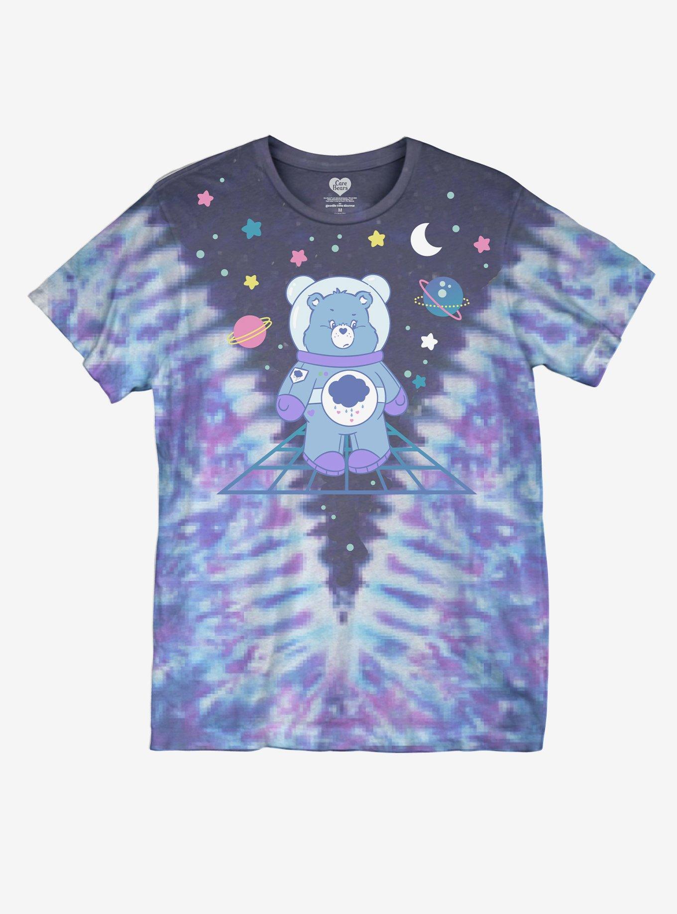 Care Bears Space Tie-Dye Boyfriend Fit Girls T-Shirt