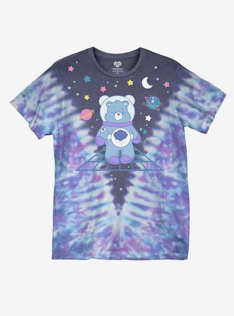 Care Bears Space Tie-Dye Boyfriend Fit Girls T-Shirt | Hot Topic