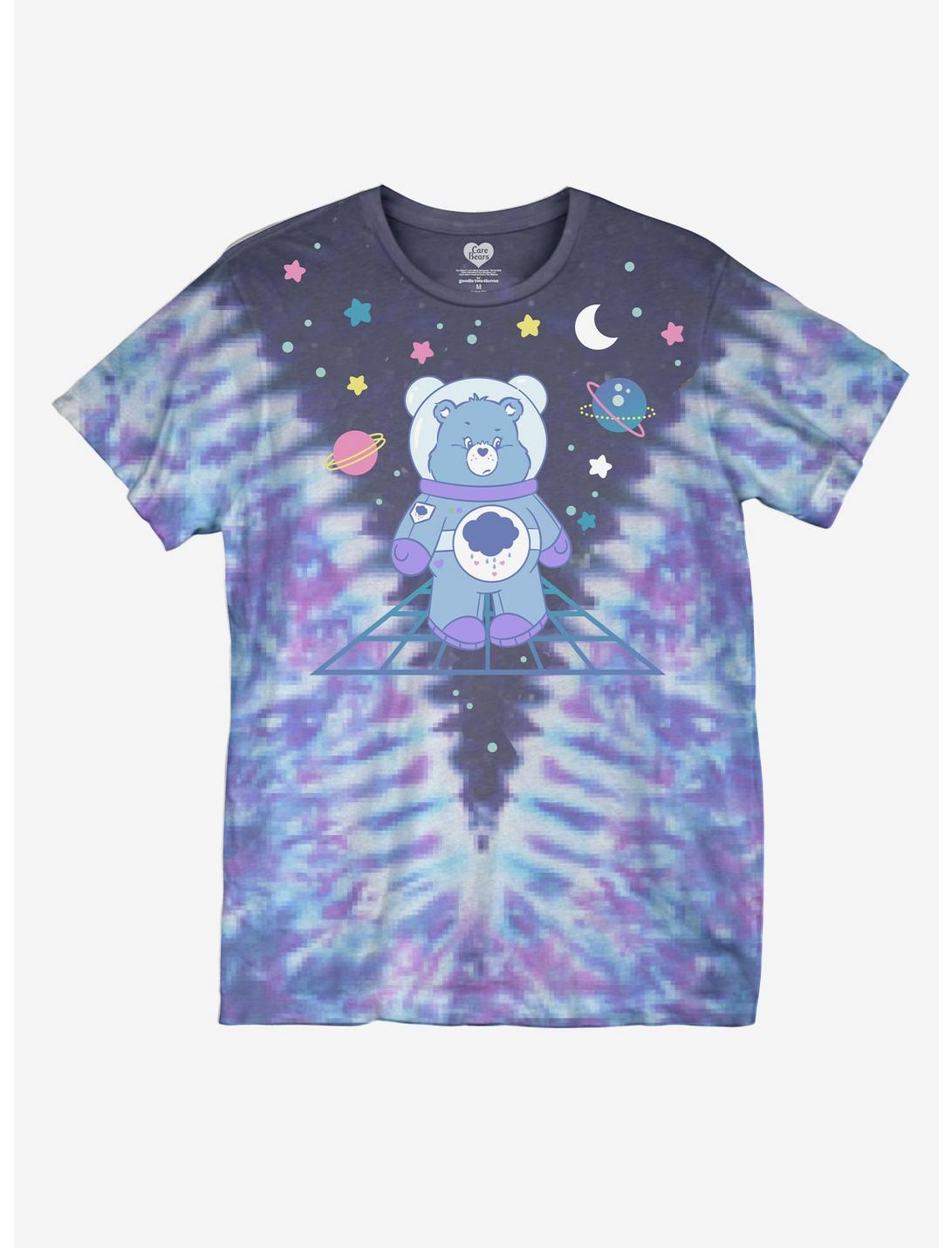 Care Bears Space Tie-Dye Boyfriend Fit Girls T-Shirt Plus Size, MULTI, hi-res