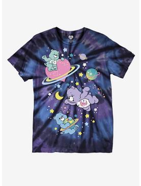 Care Bears Space Planet Tie-Dye Boyfriend Fit Girls T-Shirt, , hi-res