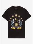 Skeleton Celestial Boyfriend Fit Girls T-Shirt, MULTI, hi-res