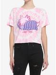 Axolotl Nap Time Tie-Dye Girls Crop T-Shirt, MULTI, hi-res