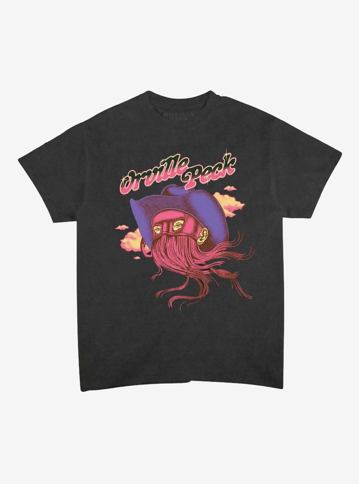Orville Peck Mask Boyfriend Fit Girls T-Shirt, BLACK, hi-res