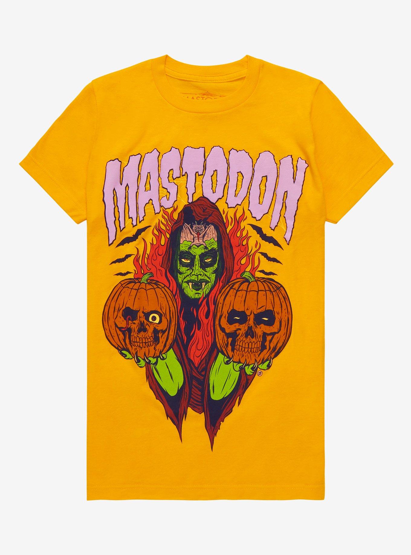 Mastodon Goblin Woman Boyfriend Fit Girls T-Shirt, ORANGE, hi-res