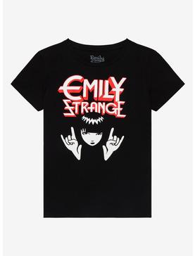 Emily The Strange Rock Boyfriend Fit Girls T-Shirt, , hi-res