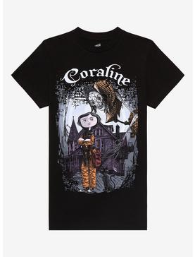 Coraline Beldam Boyfriend Fit Girls T-Shirt, , hi-res