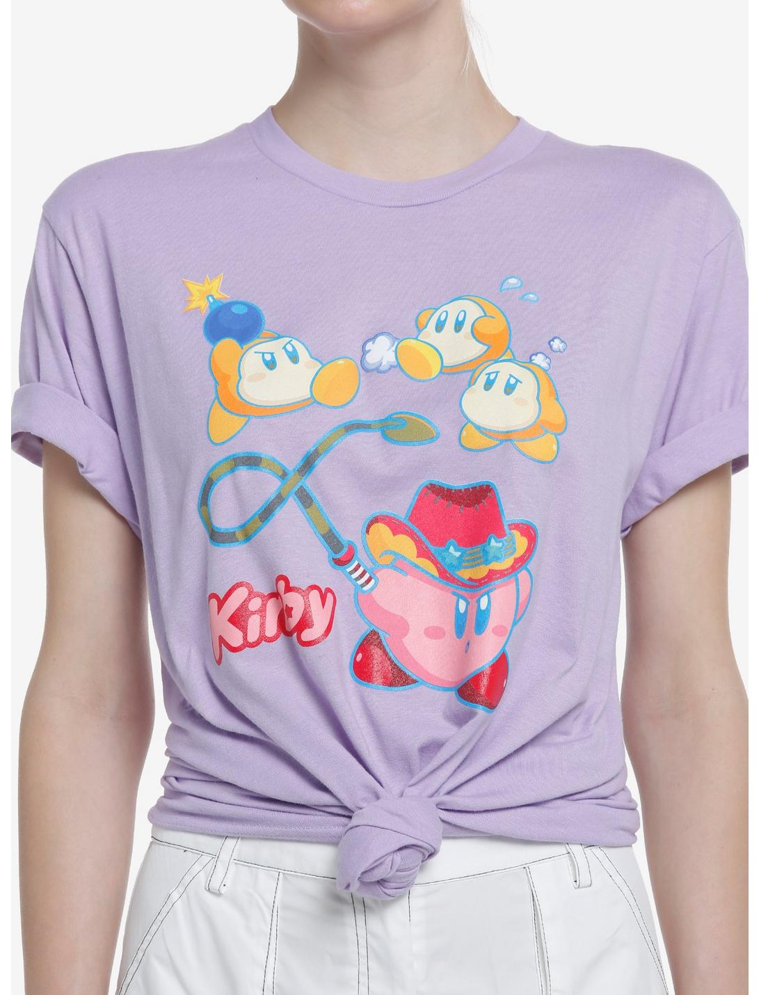 Kirby Waddle Dee Cowboy Boyfriend Fit Girls T-Shirt, MULTI, hi-res