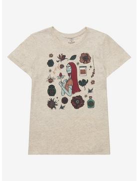The Nightmare Before Christmas Sally Herbs Boyfriend Fit Girls T-Shirt, , hi-res